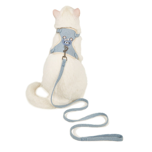 Cat Walking Rope - Cute Bear Chest Strap